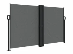 Clearance Toldo lateral retráctil 140x600 cm ES738710 Gris antracita