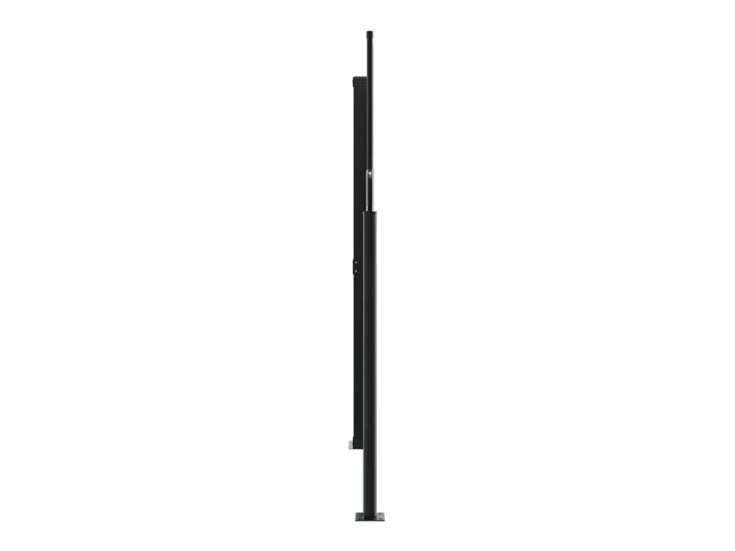 Online Toldo lateral retráctil 180x600 cm ES692299 Gris antracita