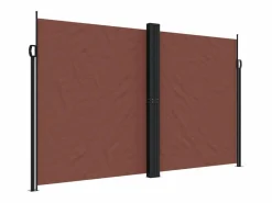 Best Toldo lateral retráctil marrón 200x1000 cm ES692875 Marquesina