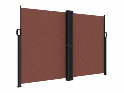 Best Toldo lateral retráctil marrón 160x1000 cm ES167895 Marru00f3n