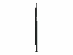 Outlet Toldo lateral retráctil marrón 180x600 cm ES756111 Marru00f3n