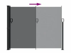 Best Toldo lateral retráctil 160x600 cm ES870081 Marquesina