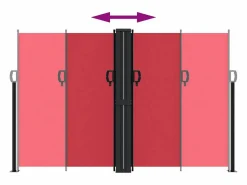 Toldo lateral retráctil 160x600 cm ES759928