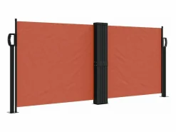 Outlet Toldo lateral retráctil terracota 100x1000 cm ES282315 Naranja