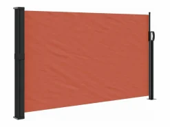 Discount Toldo lateral retráctil terracota 120x600 cm ES852477 Naranja