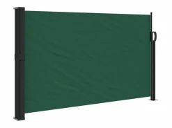 Clearance Toldo lateral retráctil oscuro 120x600 cm ES377281 Verde
