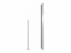 Toldo lateral retráctil 160x500 cm marrón ES830273 Marru00f3n