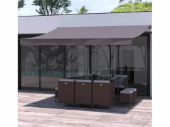 Best Concept-Usine Toldo manual gris de 4x3 m ADRO Topo