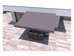Best Concept-Usine Toldo manual gris de 4x3 m ADRO Topo