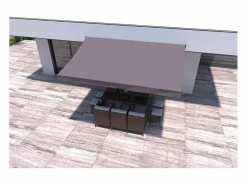 Hot Concept-Usine Toldo manual gris 4x2,5m ADRO Topo
