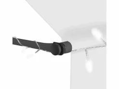 Toldo manual retráctil con LED 100 cm ES231825