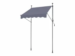Hot Toldo Manual Retráctil SucceBuy Para Terraza 149,86 x 119,38 cm Con Manivela Oscuro Toldo Parasol Retráctil Estor Y Toldo