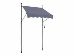 Hot Toldo Manual Retráctil SucceBuy Para Terraza 149,86 x 119,38 cm Con Manivela Oscuro Toldo Parasol Retráctil Estor Y Toldo