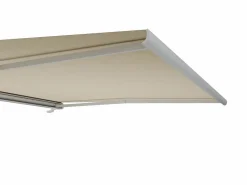 Online Toldo motorizado con luces LEDs con cofre y sensor de viento 5 x 3,5 m - beige - GALAXA Estor Y Toldo