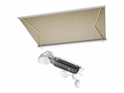 Online Toldo motorizado con luces LEDs con cofre y sensor de viento 5 x 3,5 m - beige - GALAXA Estor Y Toldo