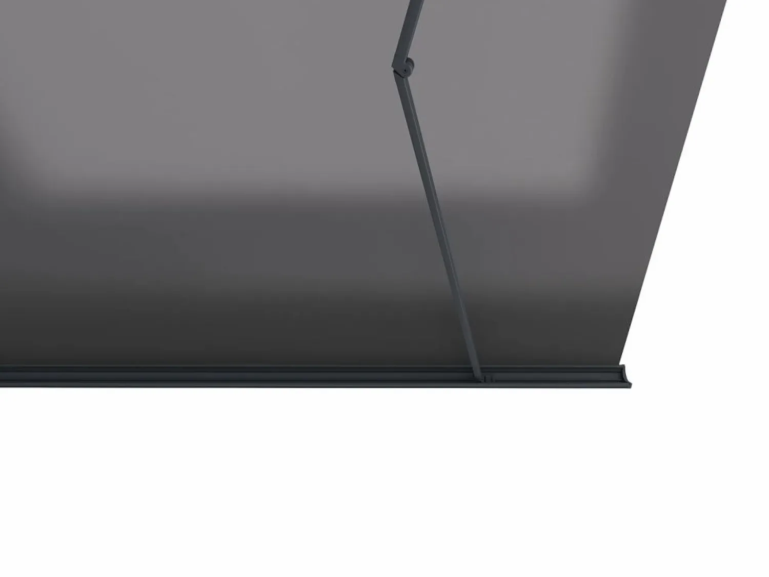 Online Toldo motorizado con luces LEDs con cofre integral 4x3,5m toldo acrílico antracita GALAXA Estor Y Toldo
