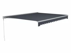 Discount Vente-unique Toldo motorizado con semicofre - 3 x 2,5 m - antracita - COFANA Gris antracita