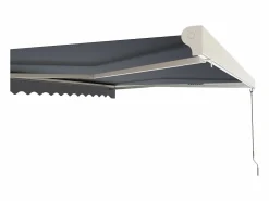 Discount Vente-unique Toldo motorizado con semicofre - 3 x 2,5 m - antracita - COFANA Gris antracita