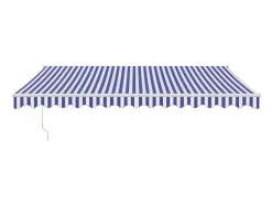 Best Toldo retráctil aluminio y tela y blanco 4,5x3 m ES65221 Marquesina