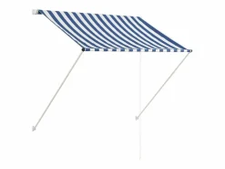 Toldo retráctil y blanco 100x150 cm ES528106