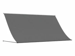 Outlet Toldo retráctil de tela y acero 300x150 cm ES752458 Marquesina