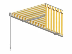 Toldo retráctil manual con persiana y blanco 3x2,5 m ES954805