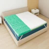 Hot The White Stone Topper matrimonial 160 x 200 Memory Foam Breeze 9 zonas | Altura 5 cm | Hecho en Italia