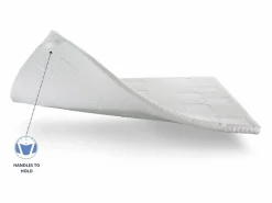 Best Topper 135x200 MOON Altura 5 cm espuma HR Transpirable y adaptable Sobrecolchón