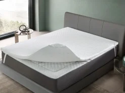 Clearance Dormissimo Topper 80x200 PREMIUM -Altura 5 cm | Nucleo 100% Viscoelástica| De funda Blanco