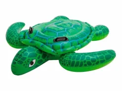 New Intex Tortuga hinchable con asas laterales +3A verde 150x127 cm Transparente