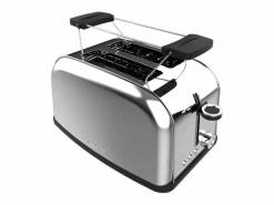 Best Tostador vertical Cecotec Toastin' Time 850W diseño vintage ranura corta inox Plateado