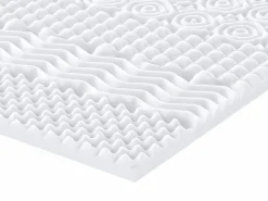 Online Ysmée Tóper 160 x 200 cm espuma viscoelástica 7 zonas grosor 5 cm - ARTISSA de YSMÉE Blanco