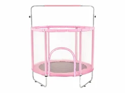Discount Trampolín SucceBuy Trampolín Infantil de 140 cm, Mini Trampolín para Niños Pequeños con Red de Protección, para Interior y Exterior. Cama Elástica