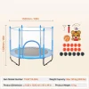 Trampolín SucceBuy Trampolín Infantil de 152,5 cm, Mini Trampolín con Red de Protección, para Interior y Exterior.