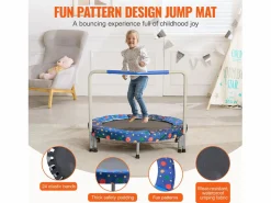 Discount Trampolín SucceBuy Trampolín para Niños de 91,5 cm, Mini Trampolín Plegable para Uso en Interiores y Exteriores. Cama Elástica