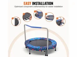 Discount Trampolín SucceBuy Trampolín para Niños de 91,5 cm, Mini Trampolín Plegable para Uso en Interiores y Exteriores. Cama Elástica
