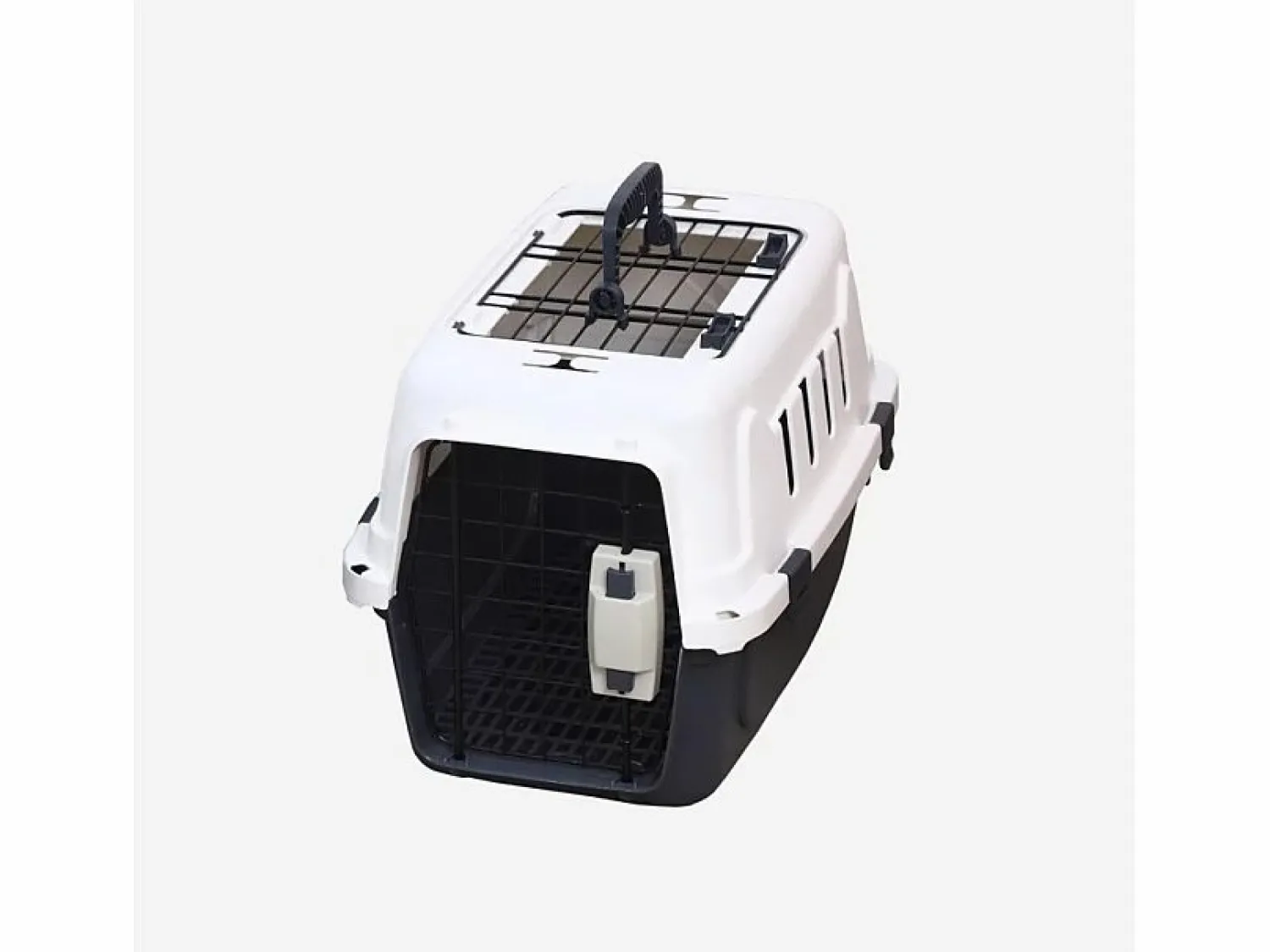 Sale AHD Transportín rígido jaula para animales con almohadilla 30 x 45 x 30 cm Rexxy M. Multicolor