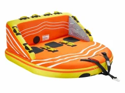 Best Tubo Remolcable SucceBuy para Navegación, Flotador Inflable para Deportes Acuáticos de 1 a 3 Pasajeros Naranja