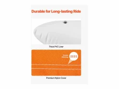 Discount Tubo Remolcable SucceBuy para Navegación, Flotador Remolcable Inflable para Deportes Acuáticos de 1 a 4 Pasajeros Deportes Náuticos