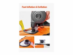 Discount Tubo Remolcable SucceBuy para Navegación, Flotador Remolcable Inflable para Deportes Acuáticos de 1 a 4 Pasajeros Deportes Náuticos