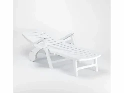 Grand soleil Tumbona de plástico plegable para la piscina y la playa Premiere -