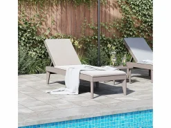 Online Tumbona de PP capuchino 186x60x29 cm ES307422 Marru00f3n