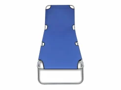 Clearance Tumbona plegable de acero con recubrimiento polvo ES911036 Tumbona
