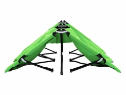 Tumbona plegable para 2 personas acero ES188362