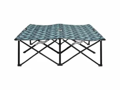 Best Tumbona plegable para 2 personas acero con estampado de hojas ES39360 Tumbona