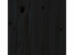 Clearance vidaxl Tumbonas 2 unidades madera maciza de pino 199,5x60x74 cm Negro