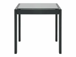 Hot vidaxl Tumbonas con mesa 2 unidades textilene y acero Gris