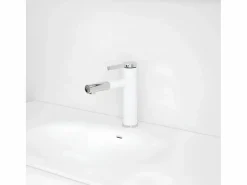 Clearance Ultrate grifo mezclador bajo y cromado para lavabo Grifo