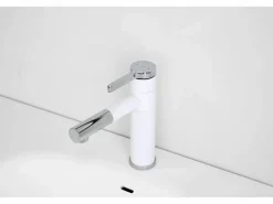 Clearance Ultrate grifo mezclador bajo y cromado para lavabo Grifo
