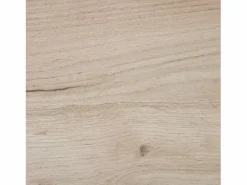 Unidad de cocina 160x84x60 cm aspecto madera roble blanco y gris Marru00f3n / Blanco